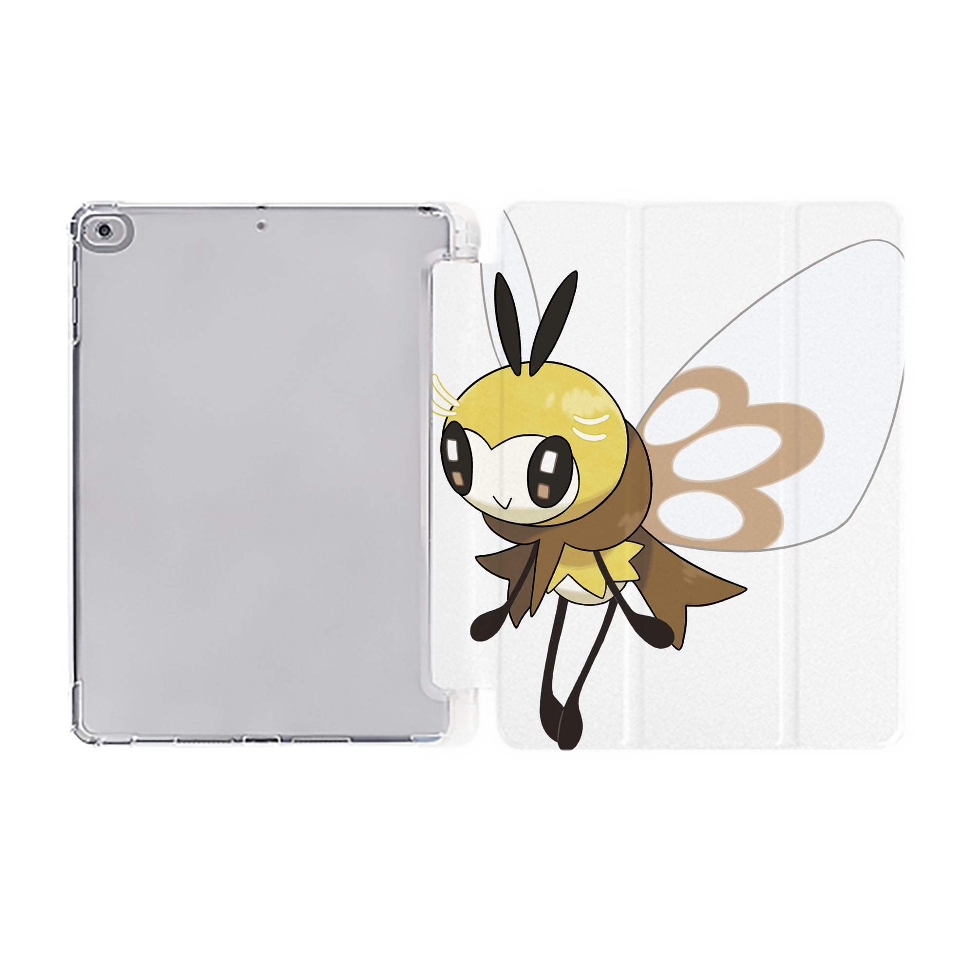 （画像用） ポケットモンスター Pokémon IPad ケース ペン収納付き 三つ折りスタンド PUレザー×シリコン 対応機種9.5/10.5/10.9インチ